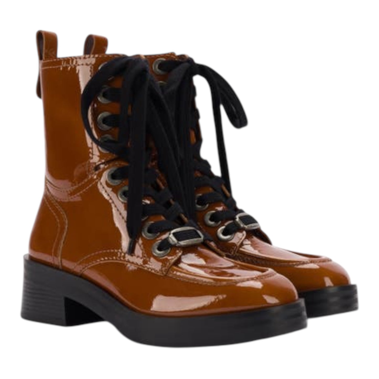 Joan Zip Combat Boot size 9