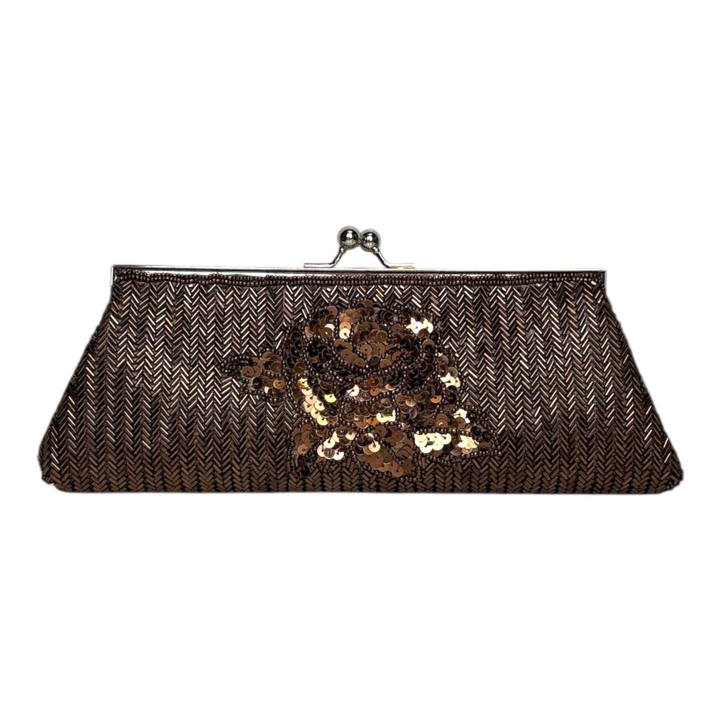 Sequin Rose Purse