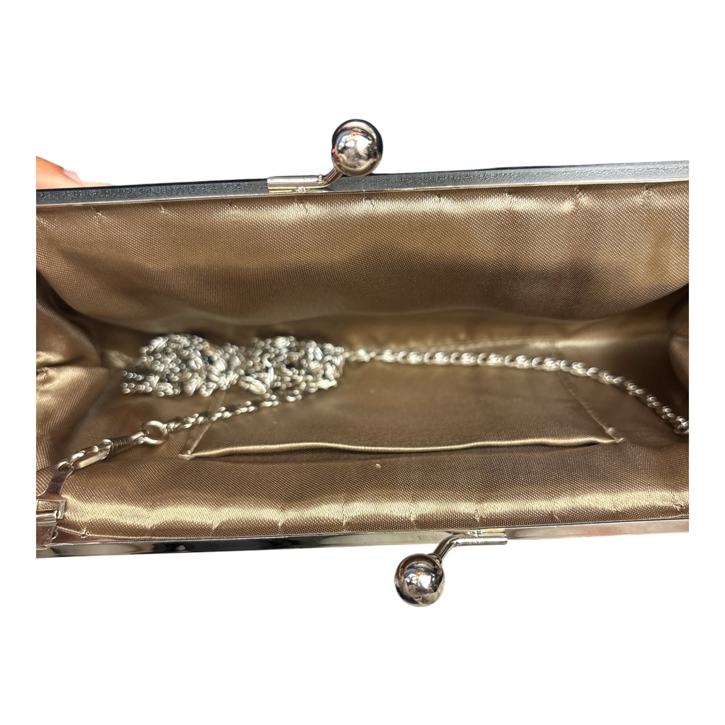 Sequin Rose Purse