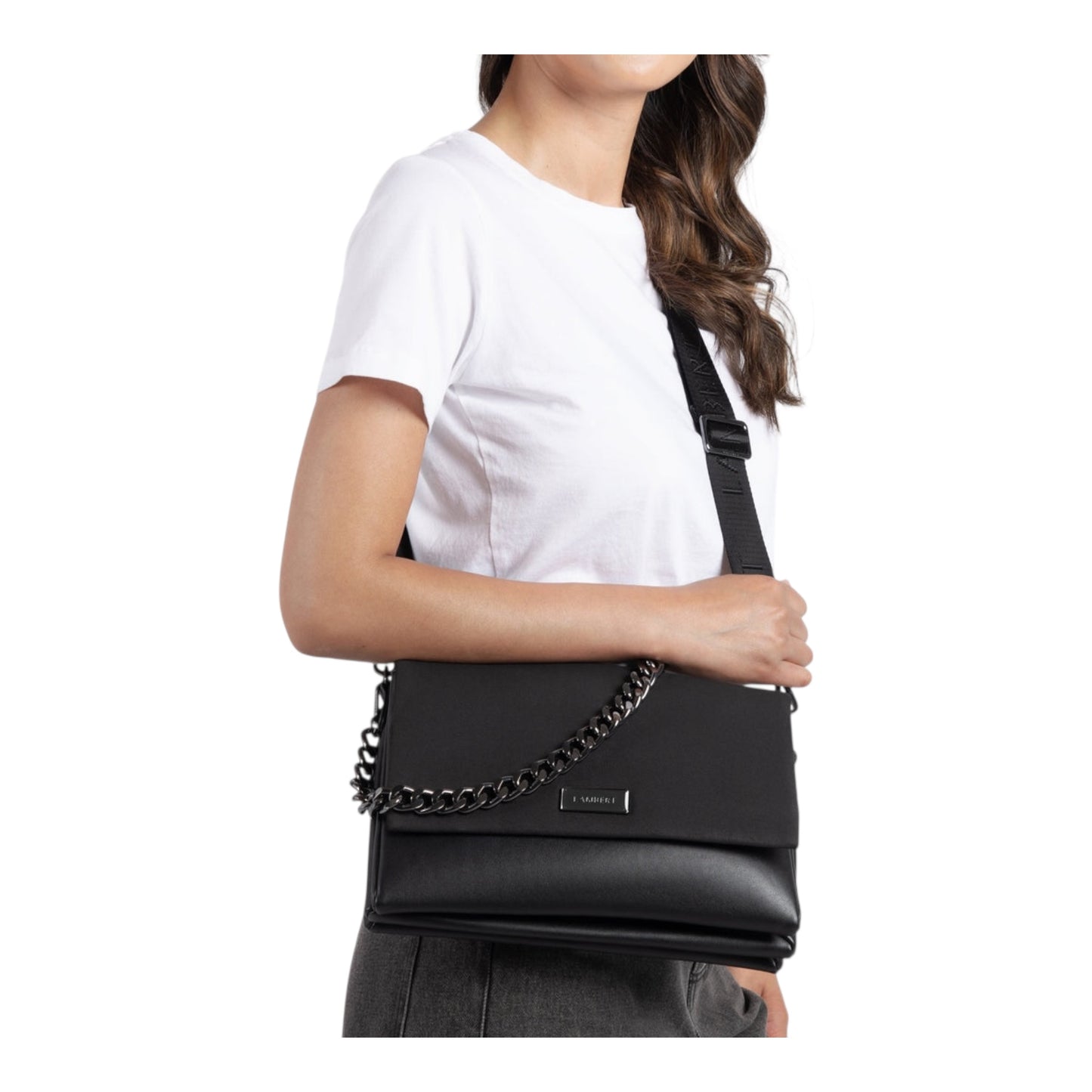The Valeria Microsuede Crossbody