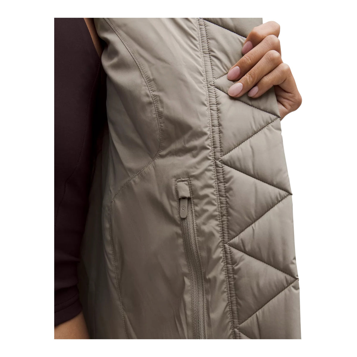 Wunder Puff 600 Down Filled Cropped Vest size 6