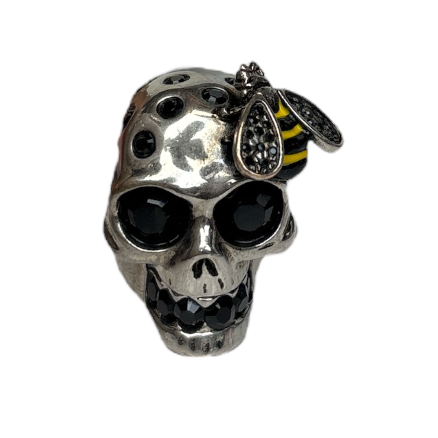 Skull and Bee Ring size 6