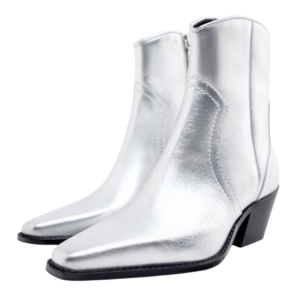 Metallic Western Boots size 37