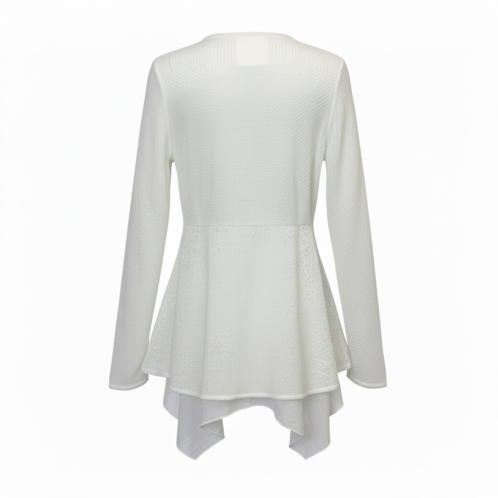 Sheer Floral Detail Cardigan size XL NWT