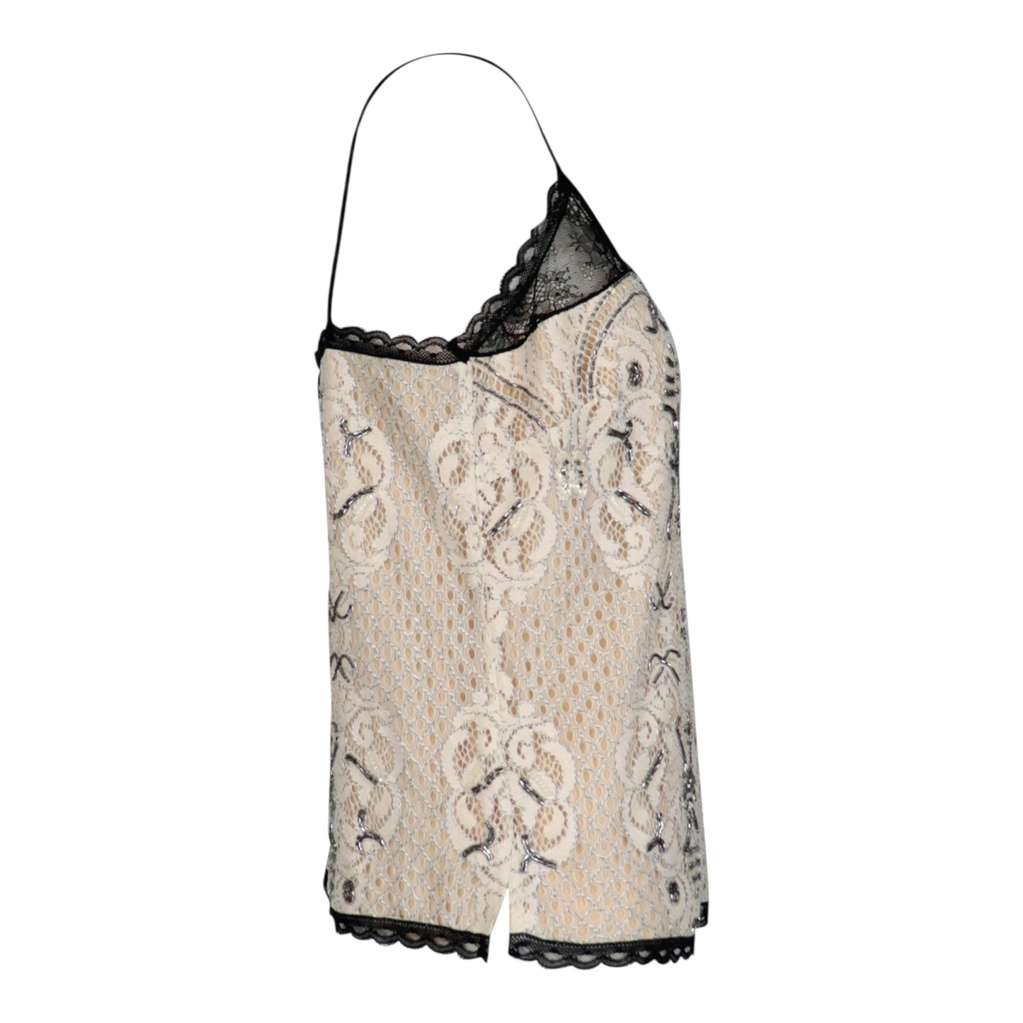 Embroidered Lace Tank size 42