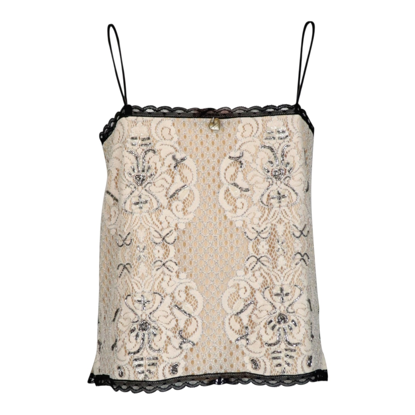 Embroidered Lace Tank size 42