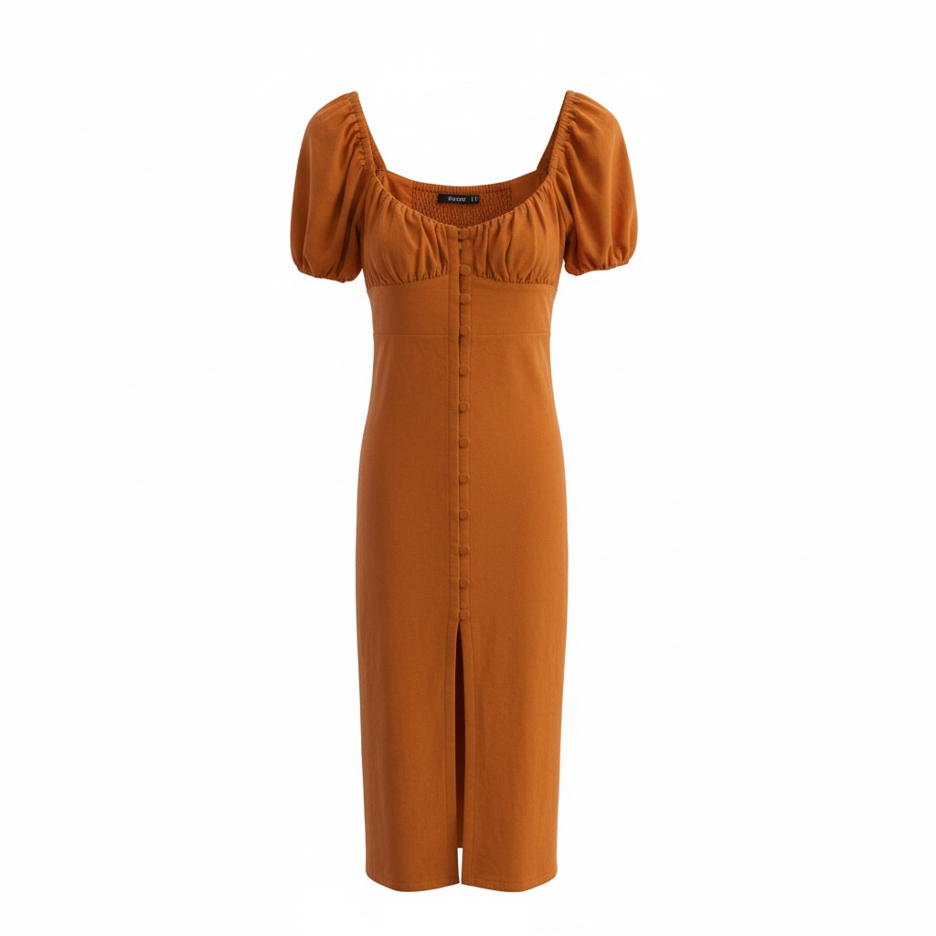 Linen Maxi Dress size Small