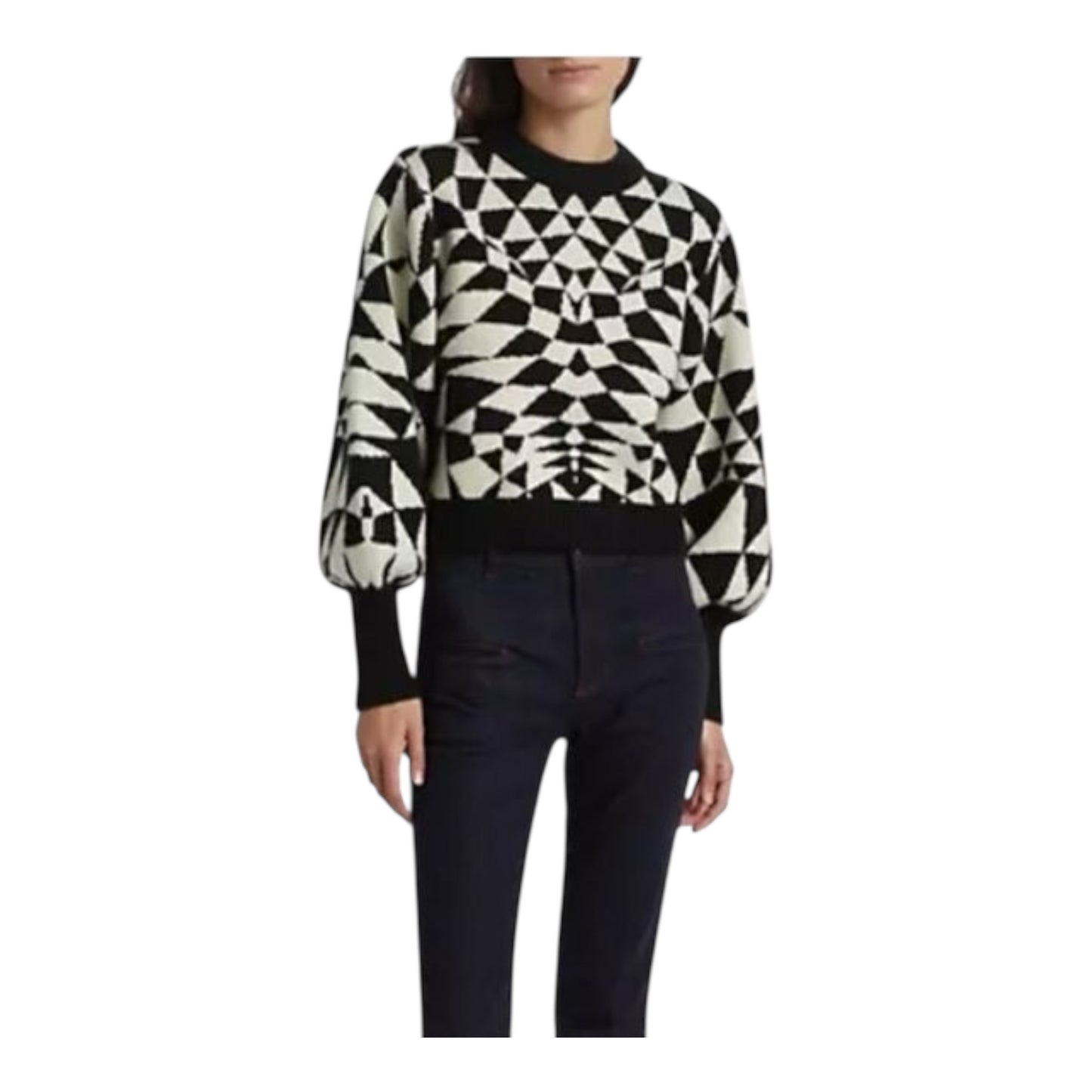Heart Decro Sweater size Large