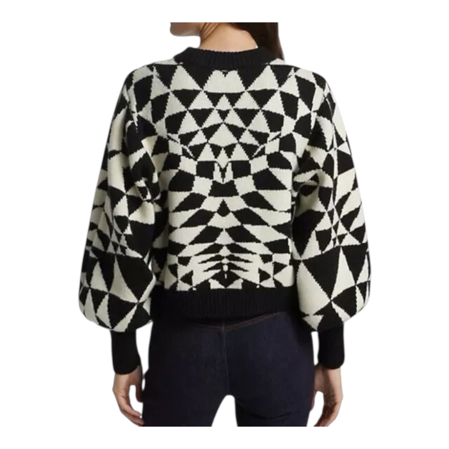 Heart Decro Sweater size Large