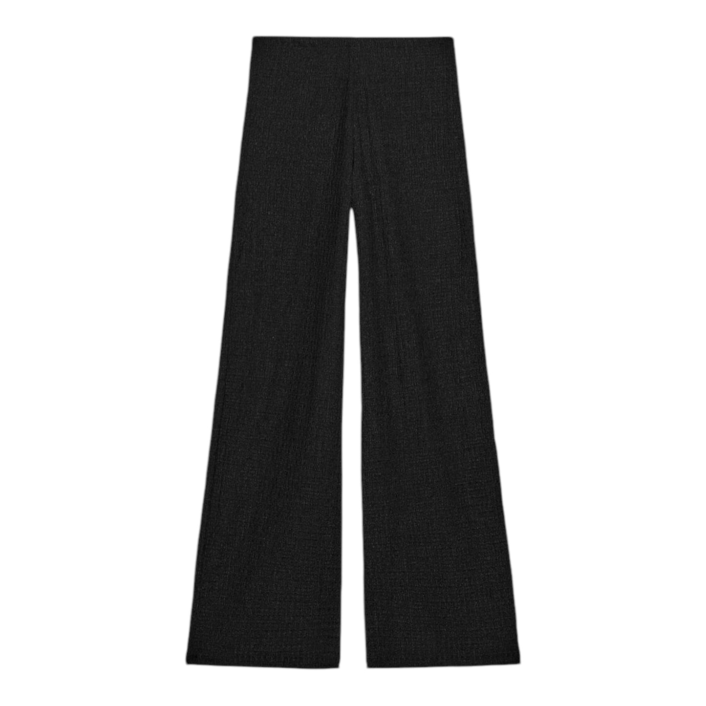 Textured Straight Leg Pants size S