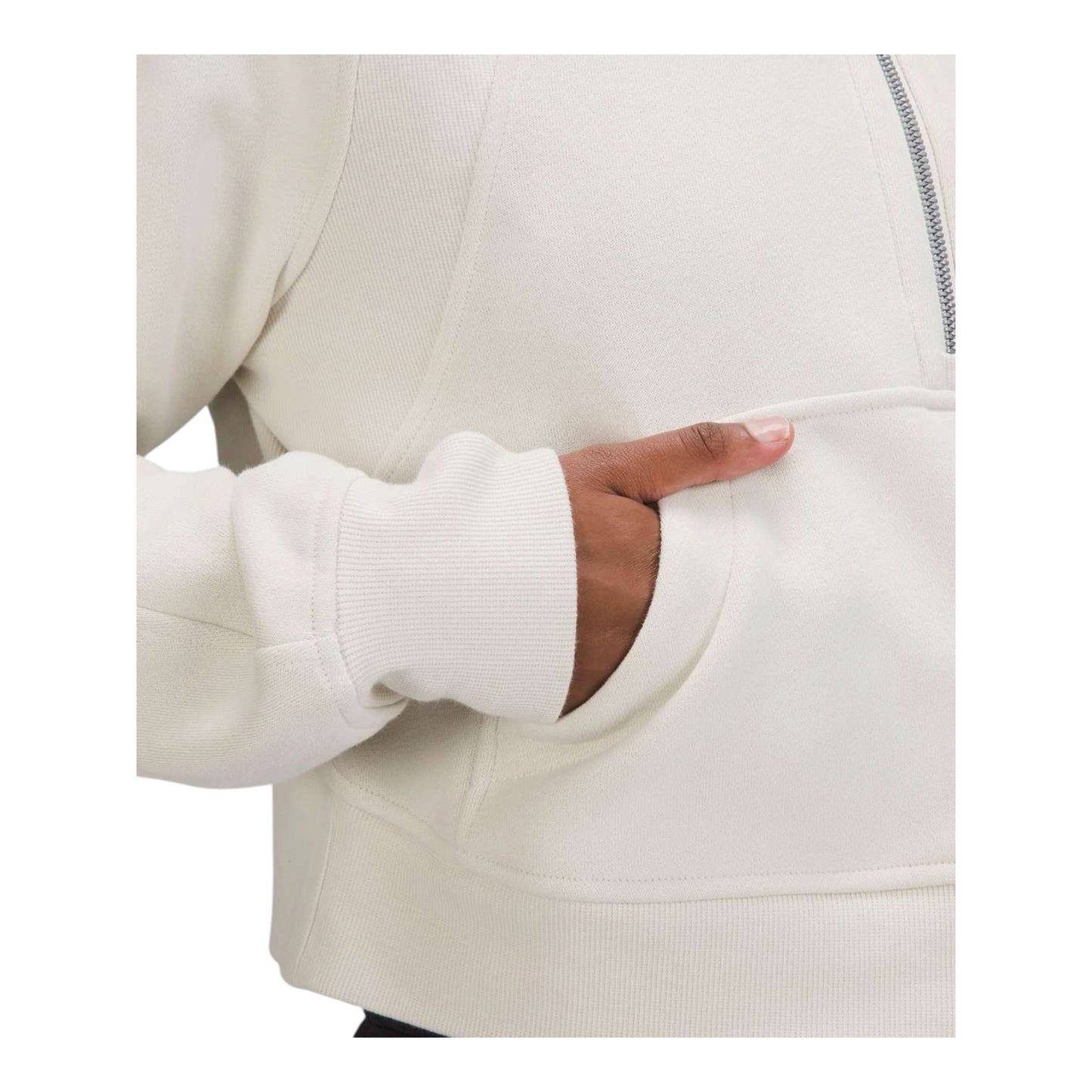 Scuba Oversized Funnel Neck Half Zip size M/L