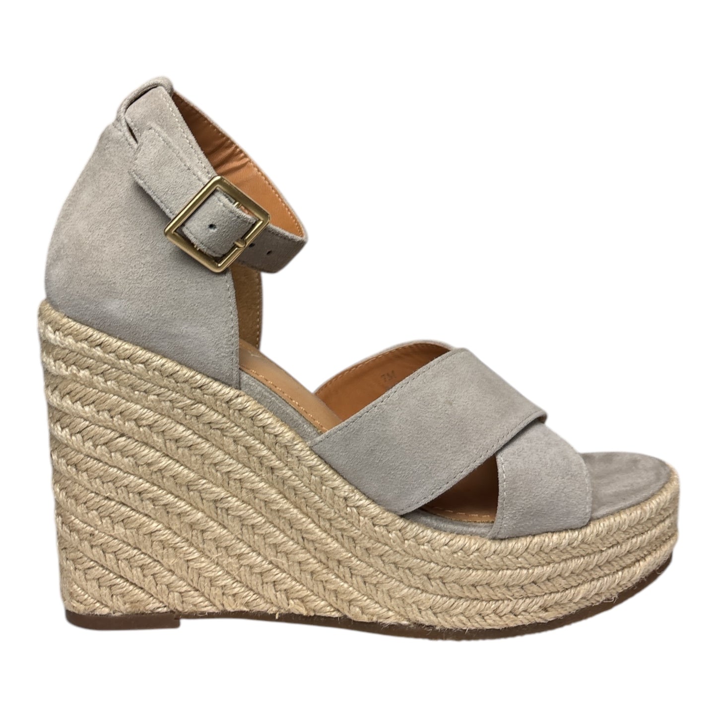 Gemi Platform Wedge Sandal size 7