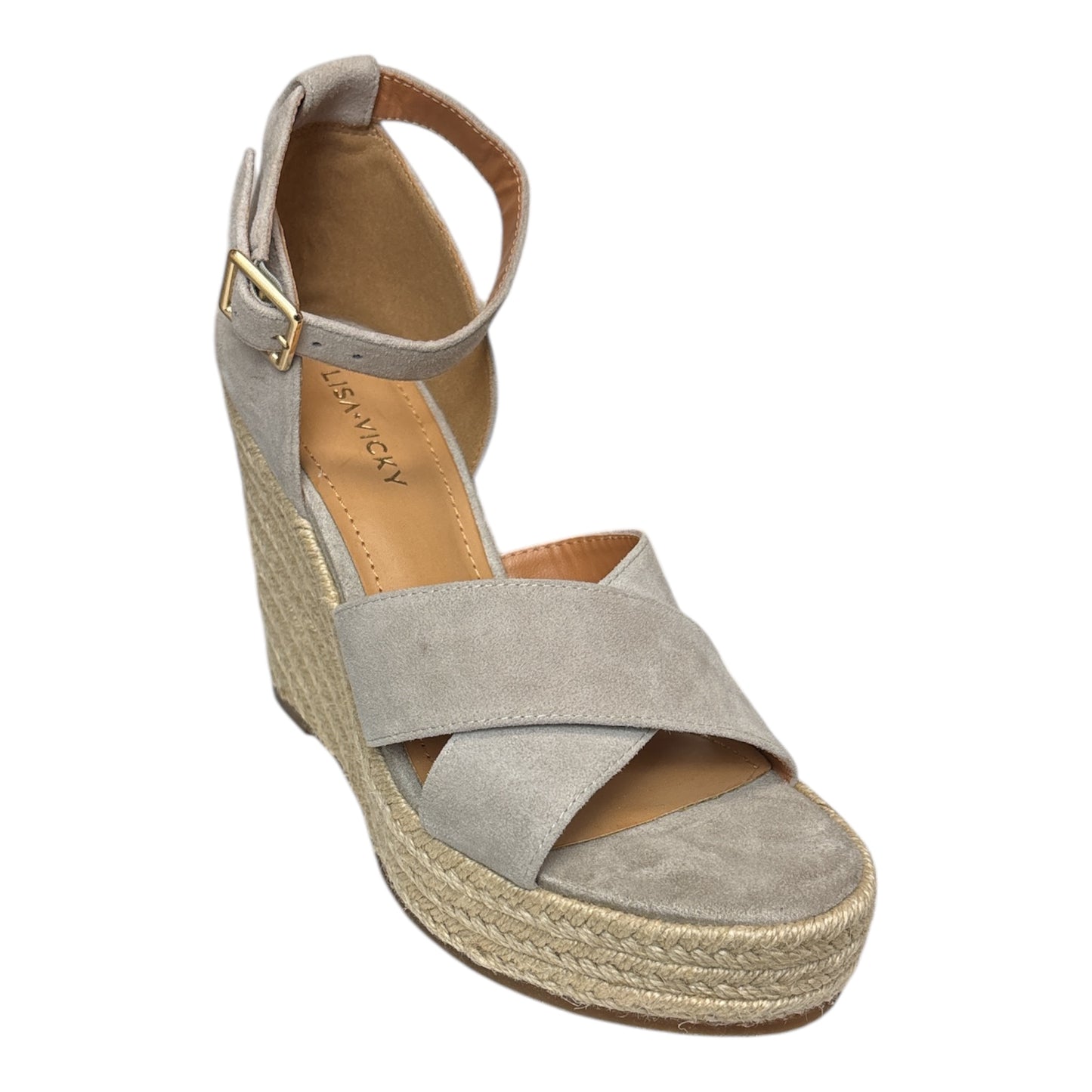 Gemi Platform Wedge Sandal size 7