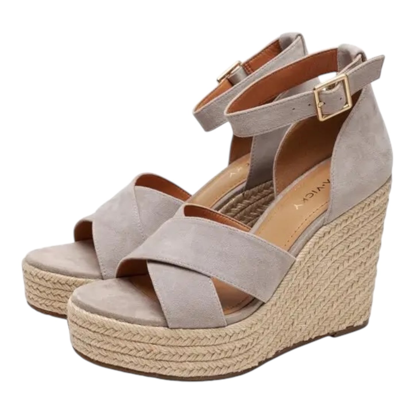 Gemi Platform Wedge Sandal size 7