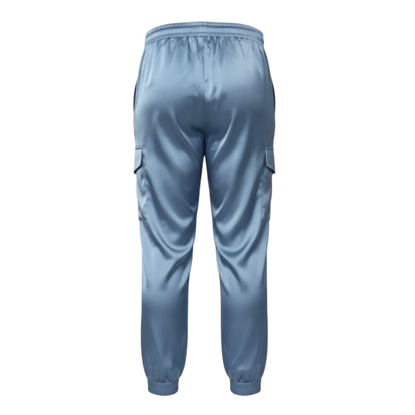 Satin Cargo Joggers size S NWT