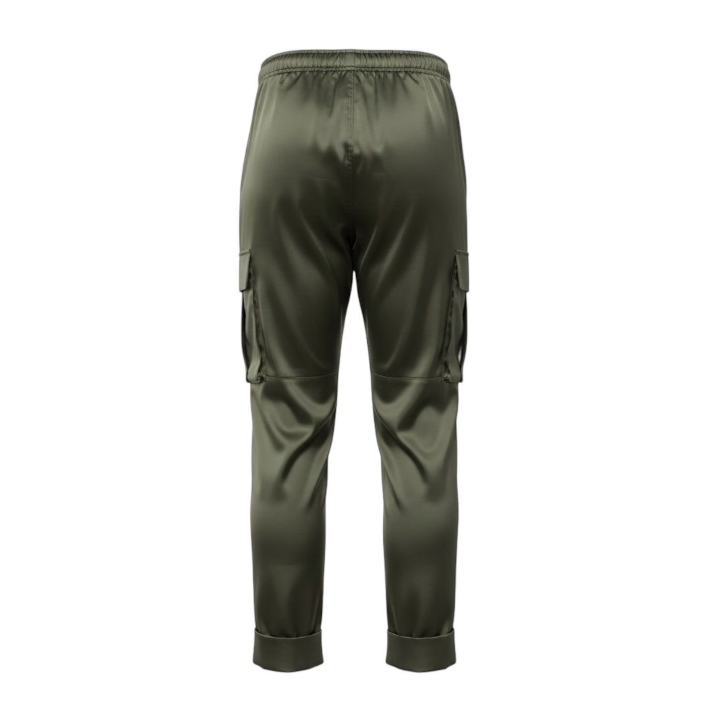 Satin Cargo Pant size S