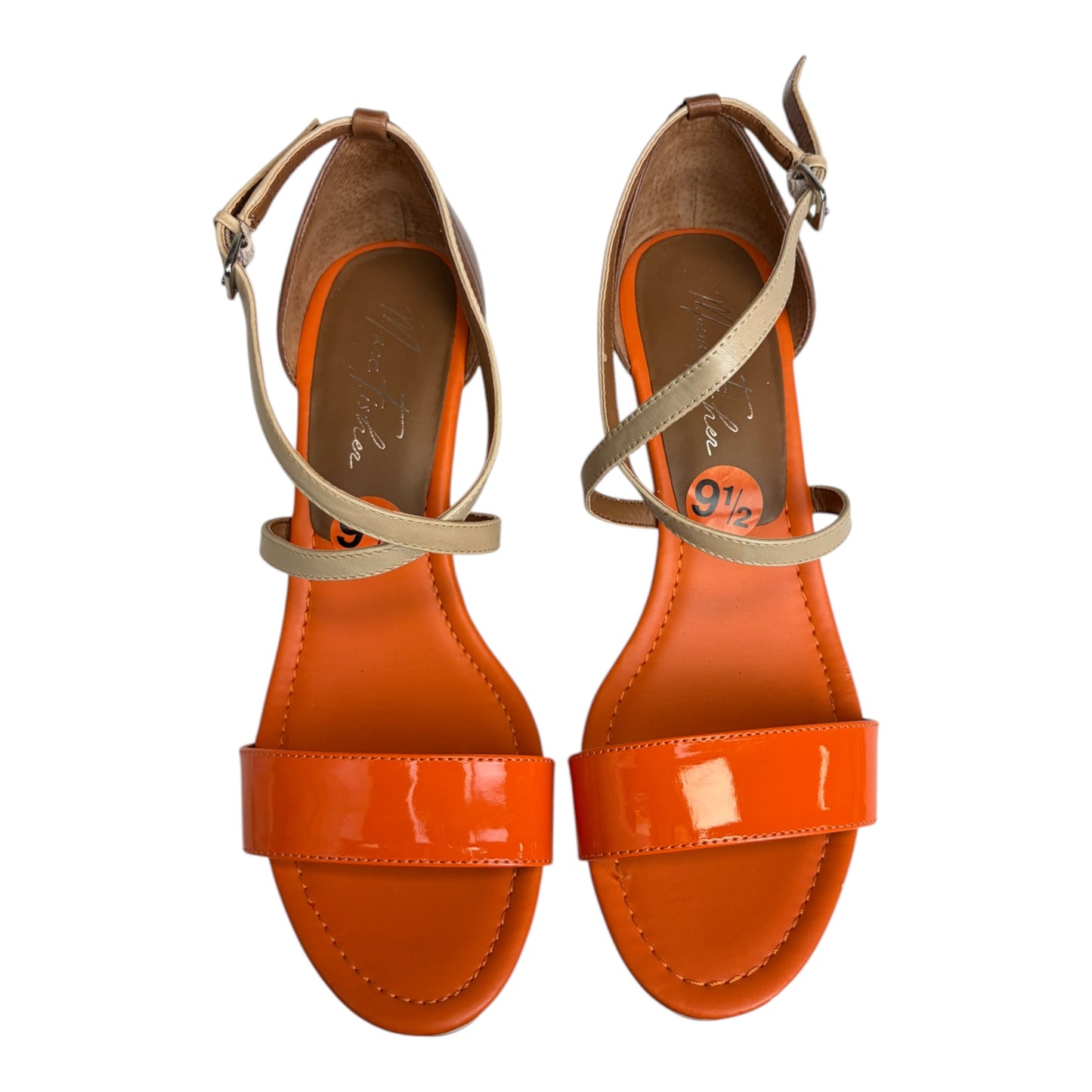 Strappy Wedge Shoes size 9.5
