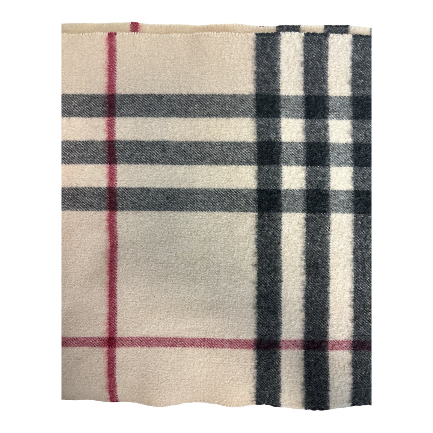 Check Cashmere Scarf