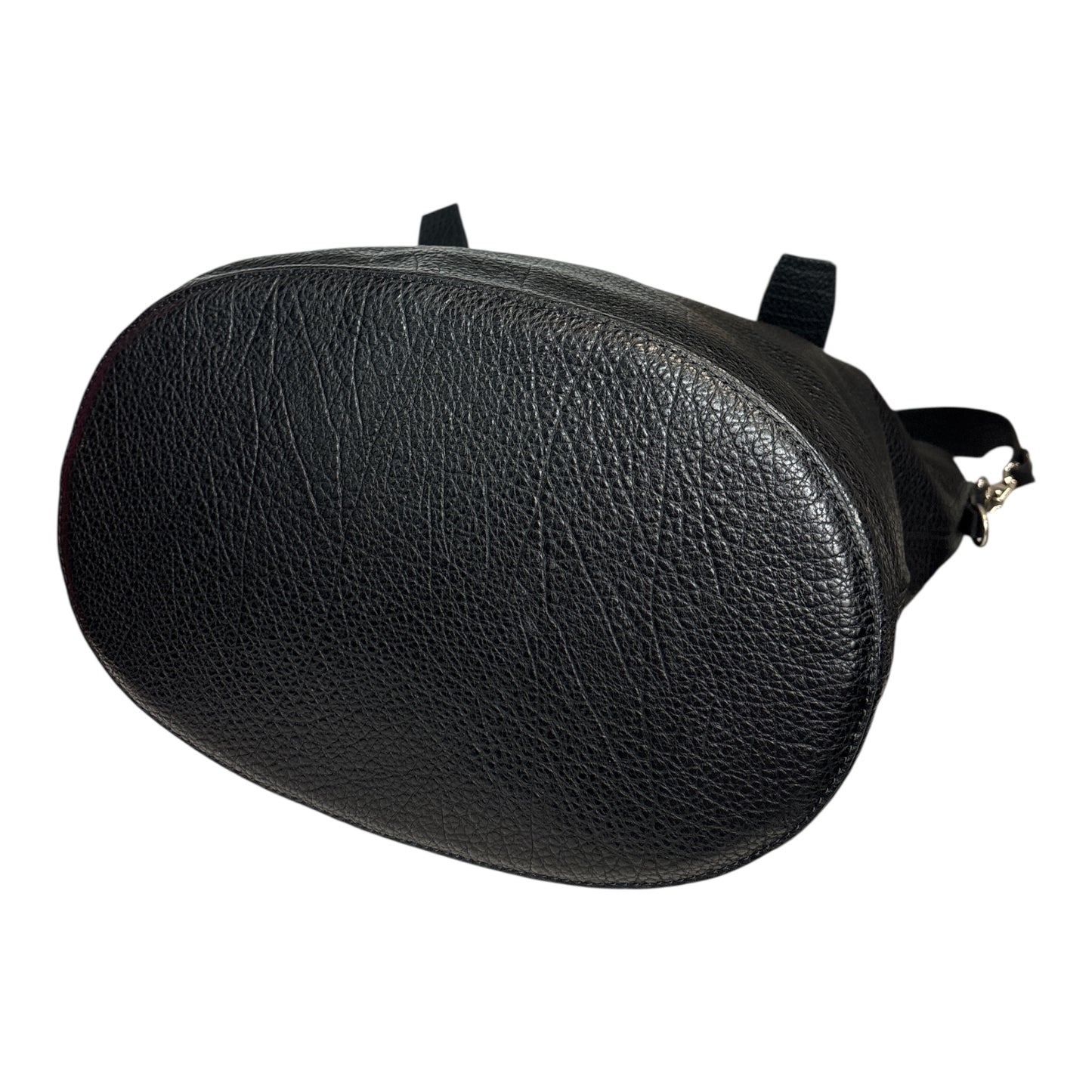 Pebbled Leather Sac Bag