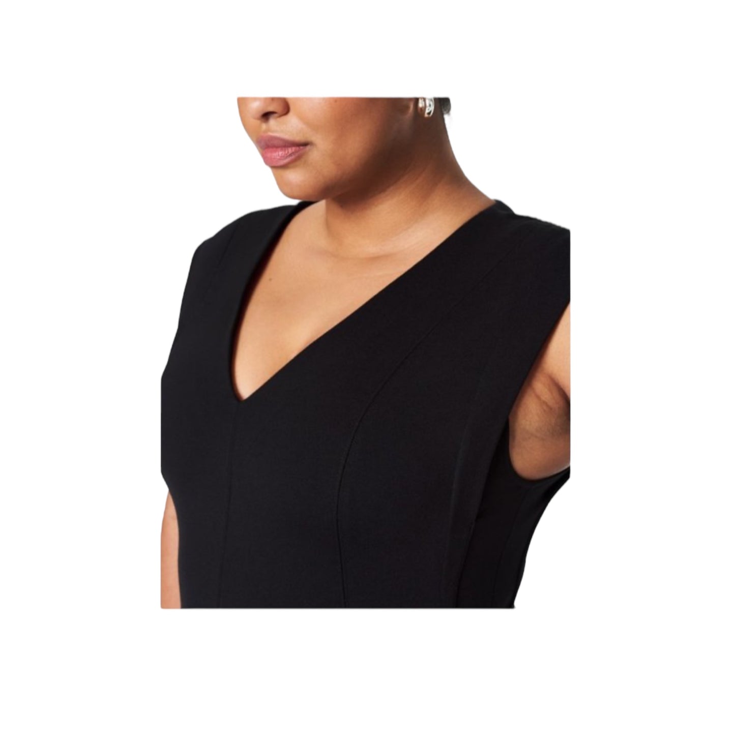 The Perfect V-Neck Seamed Top size XSmall New with Tags