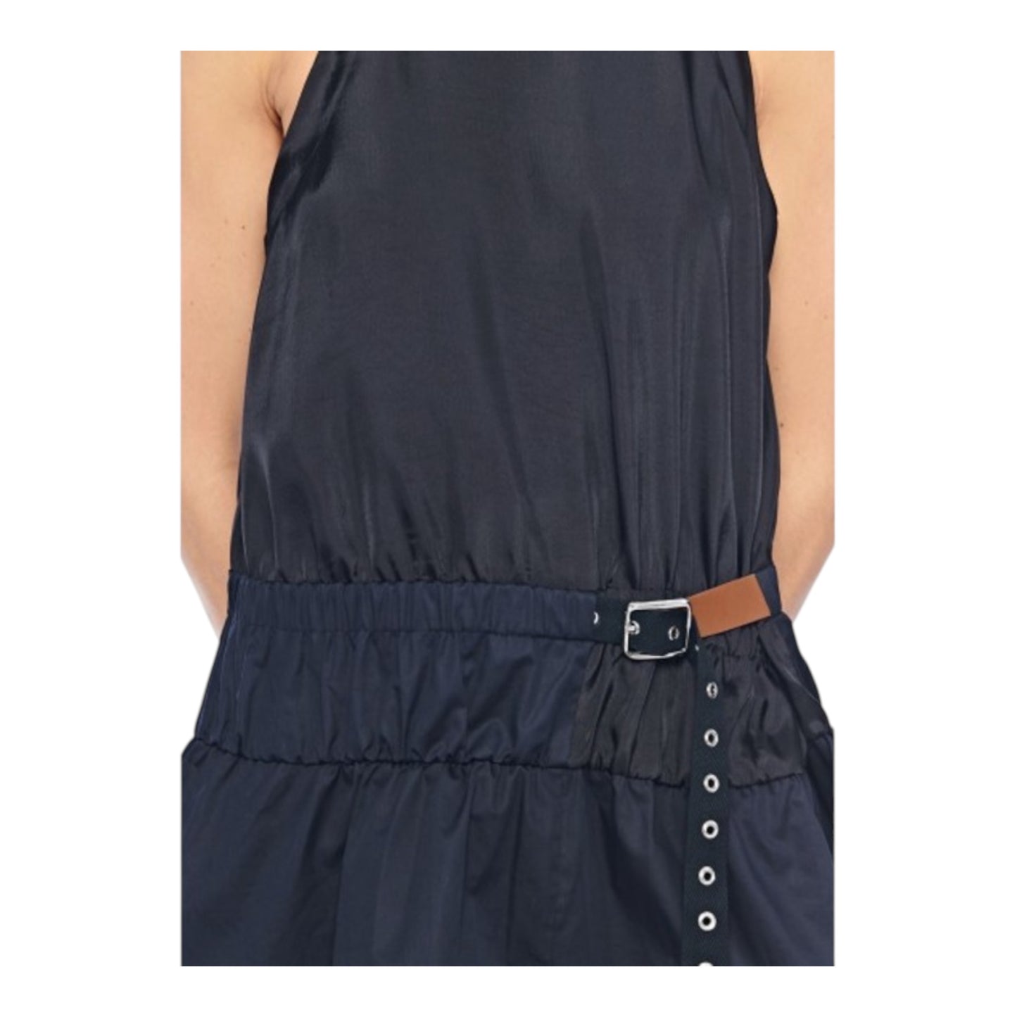 Mendini Twill Sleeveless Top size 8