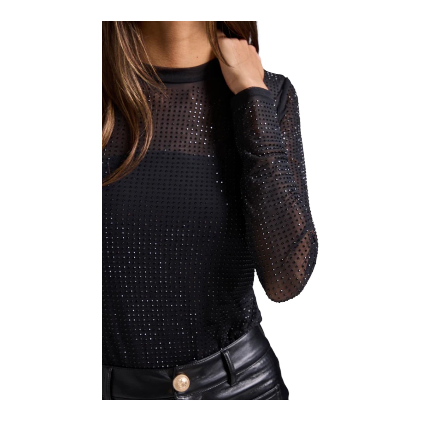 Cole Crystal Top size Large