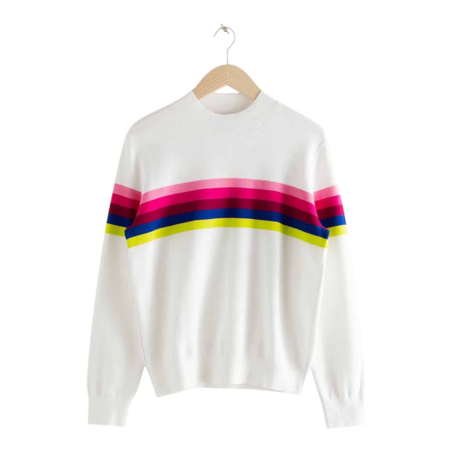 Rainbow Stripe Pullover size Small