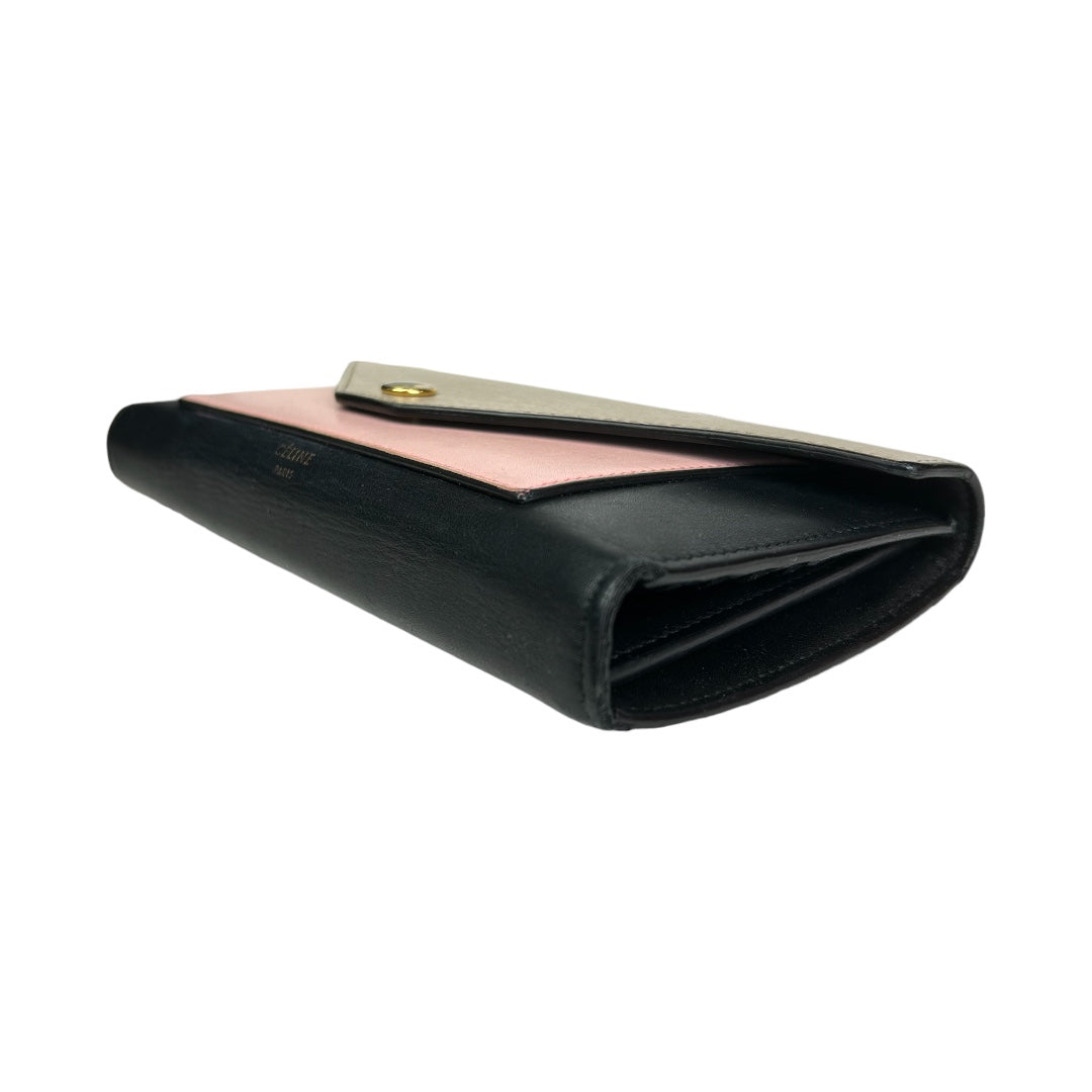 Tri Colour Tri Fold Wallet