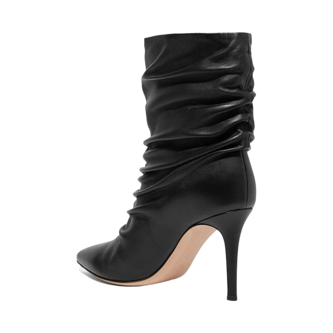 Cecile Slouched Ankle Boots Size 38.5