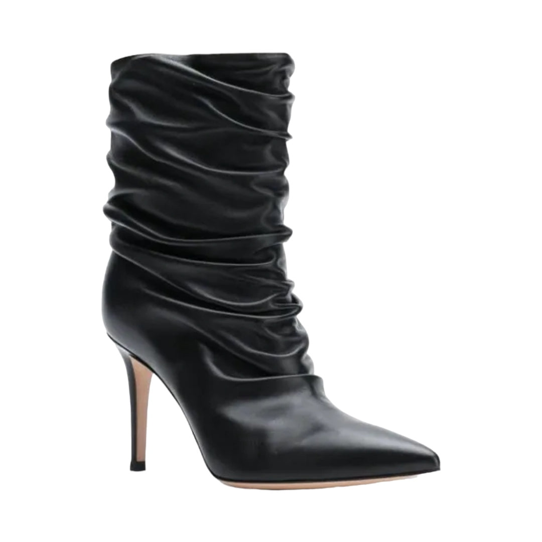 Cecile Slouched Ankle Boots Size 38.5