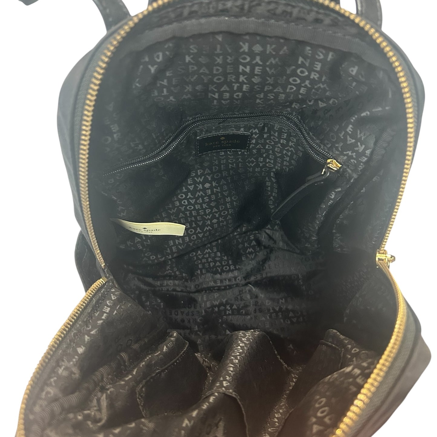 Nylon Leather-Trimmed Backpack
