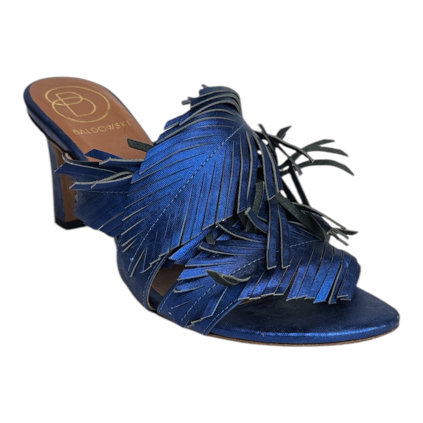 Metallic Leaves Heels size 38