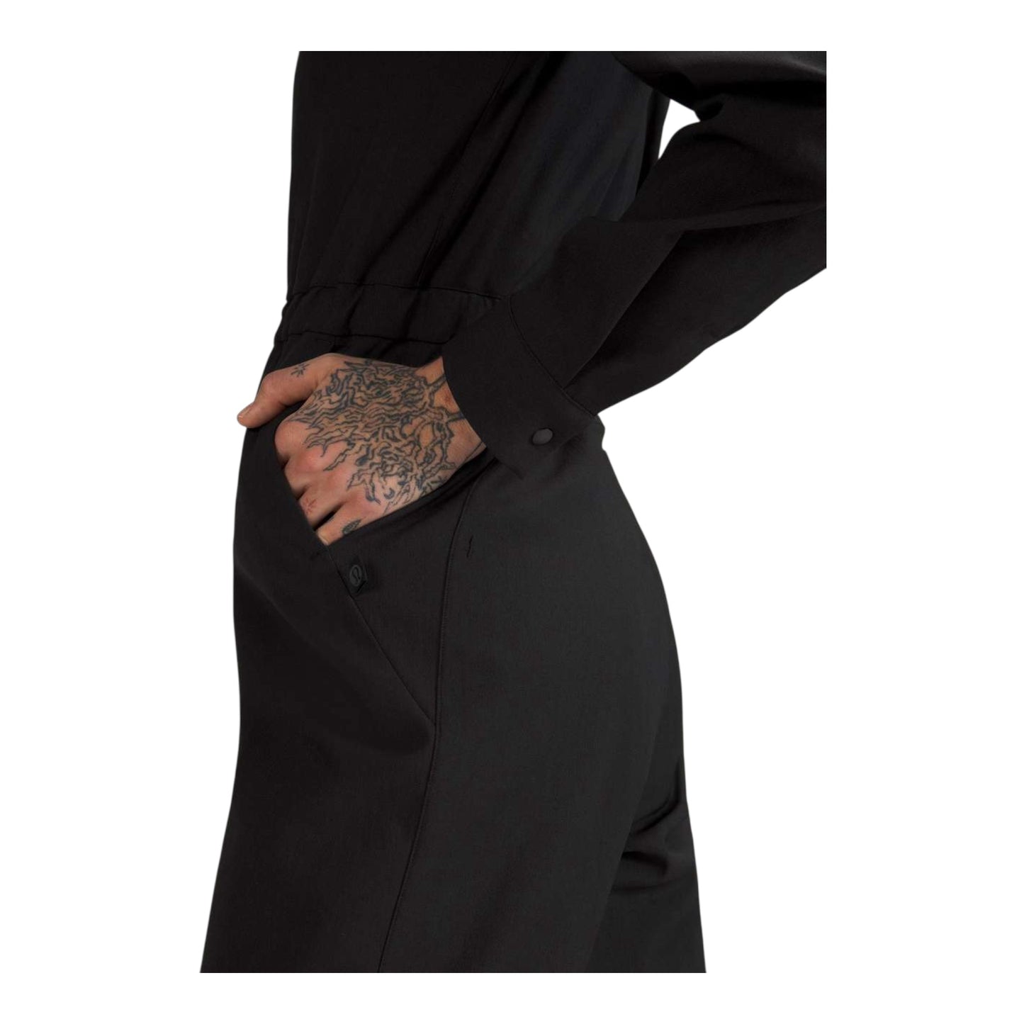 Wool-Blend Long Sleeve Jumpsuit size 6