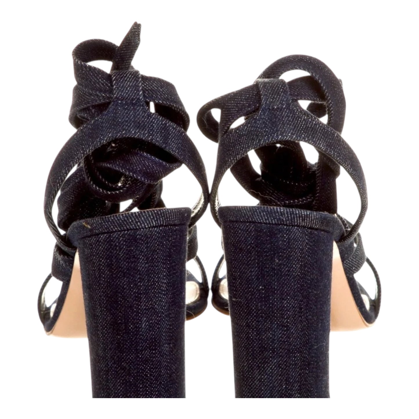 Ankle Strap Denim Shoe size 38