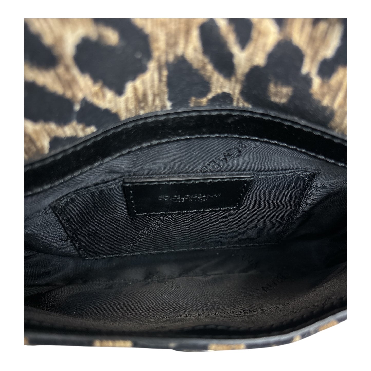 Leopard Print Ring Shoulder Bag