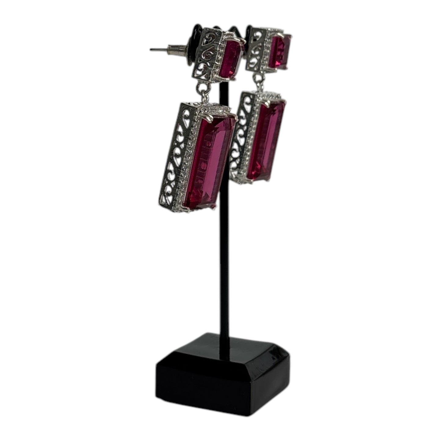 Square Drop Earrings