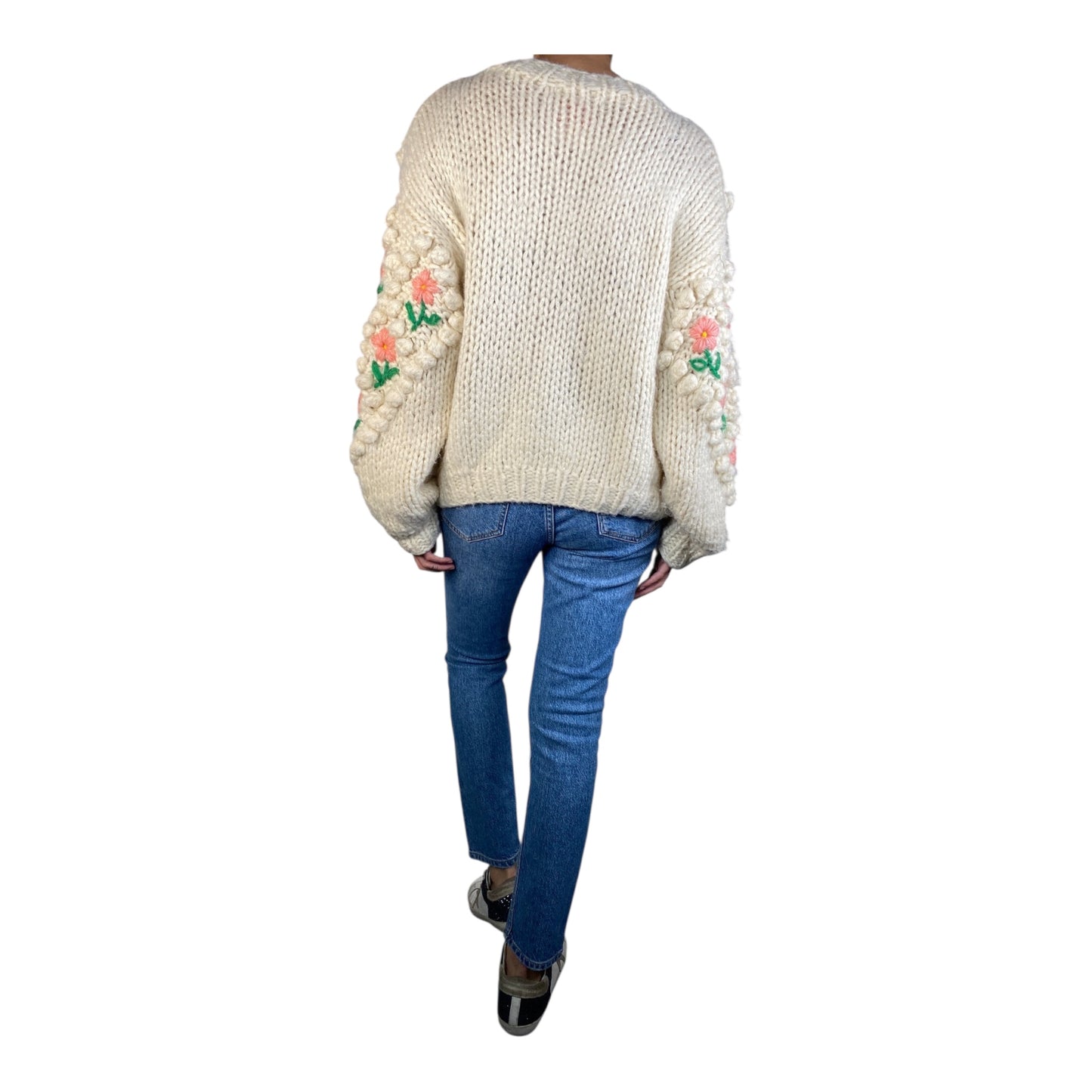 Embroidered Sweater size Medium