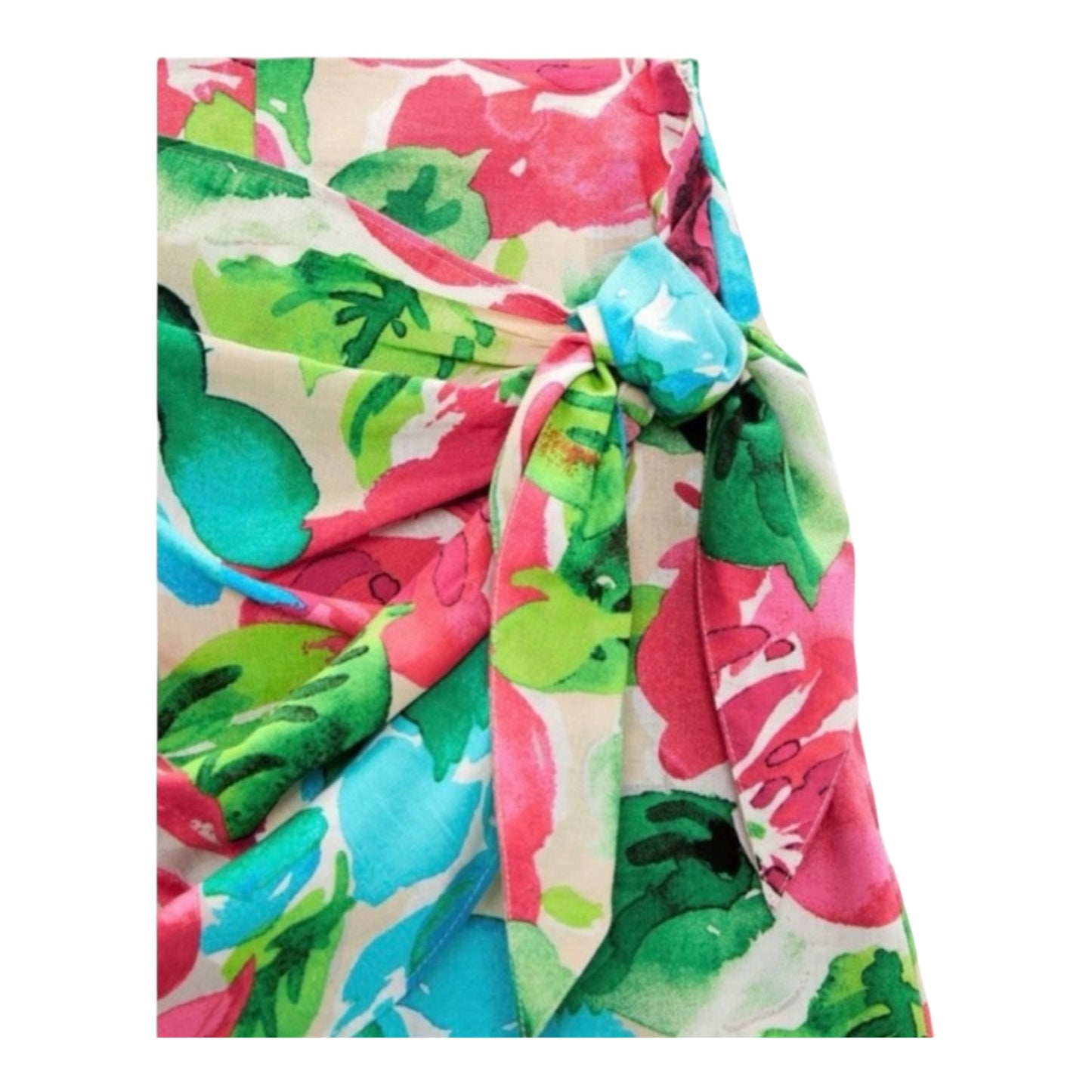 Tie Front Linen Skort size Medium