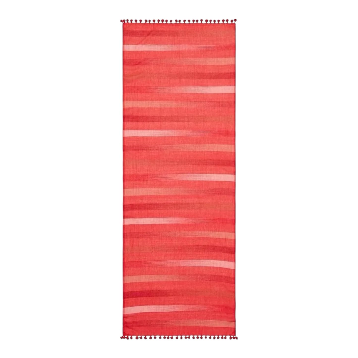 Strawberry Hand Loomed Organic Cotton Scarf