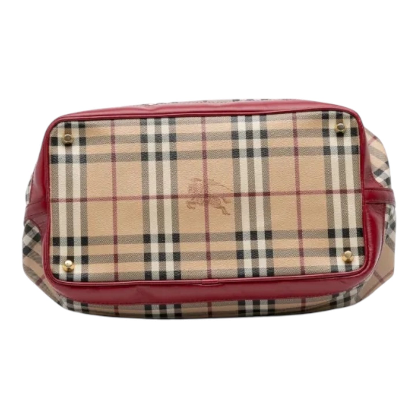 Haymarket Check Coated Canvas Golderton Satchel