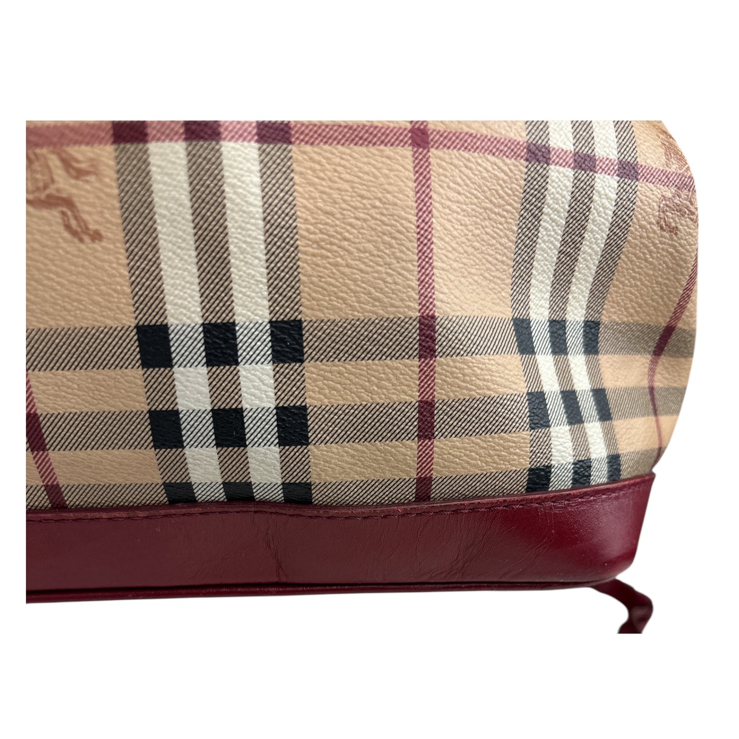 Haymarket Check Coated Canvas Golderton Satchel