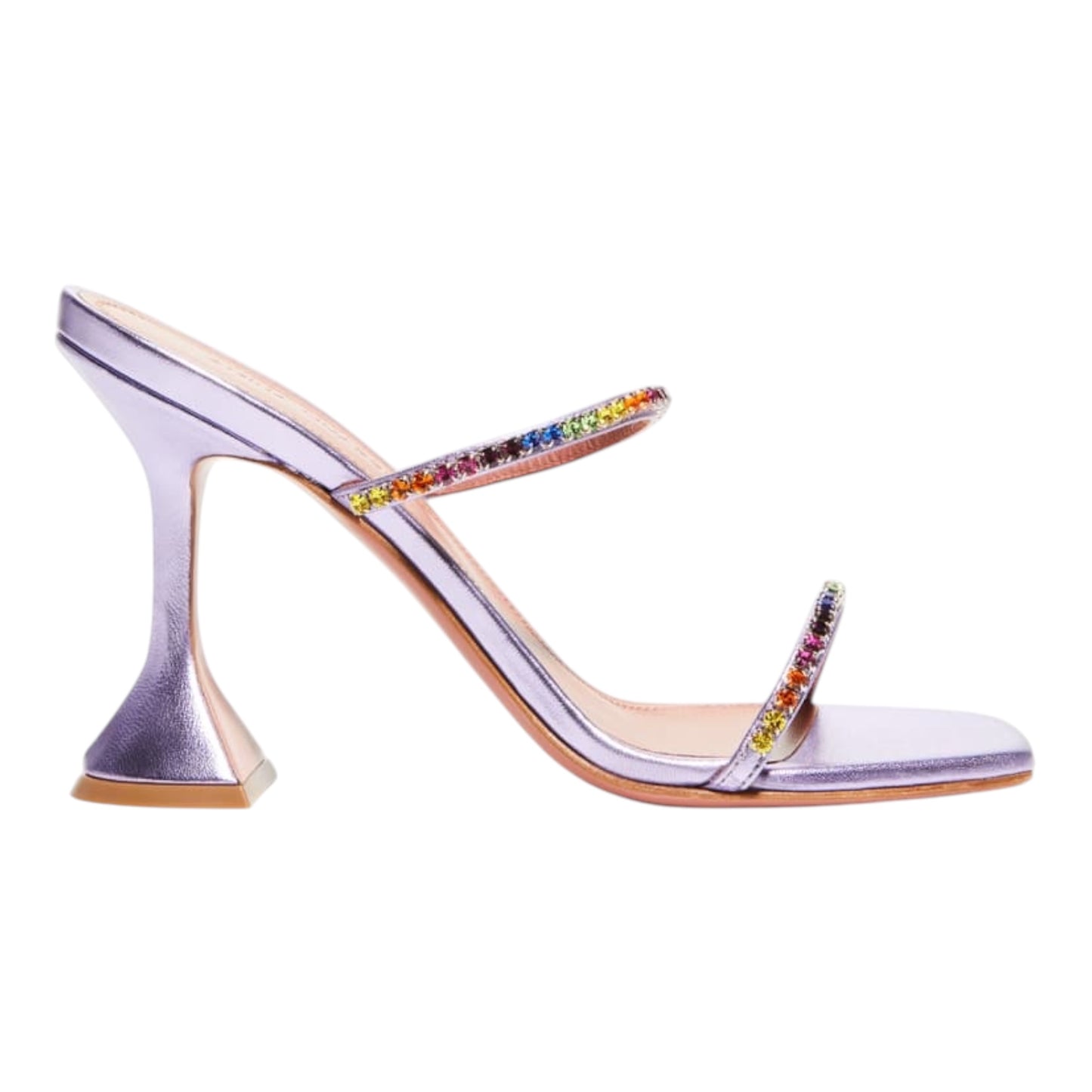 Gilda Rainbow Slide High-Heel Sandals size 39.5