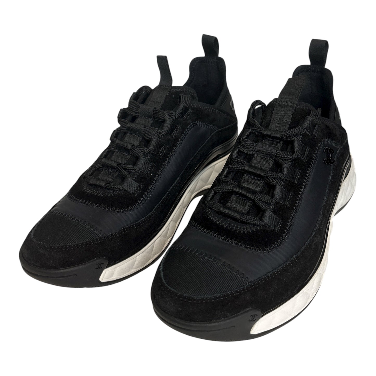 Velvet Calfskin & Mixed Fibers Sneaker size 38