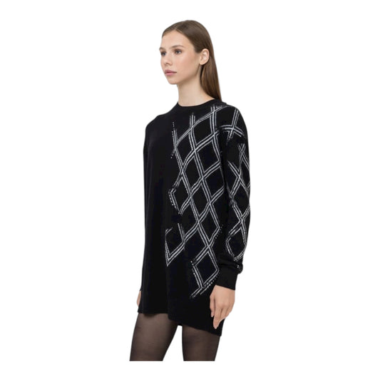 Sweater Dress with Crystals size Large