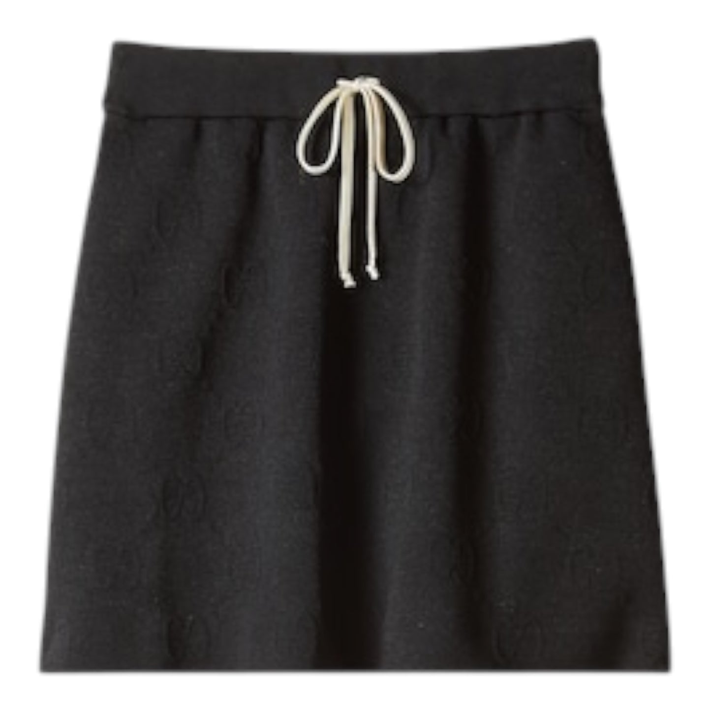 Embossed Full-Print Drawstring Casual Skirt size Medium
