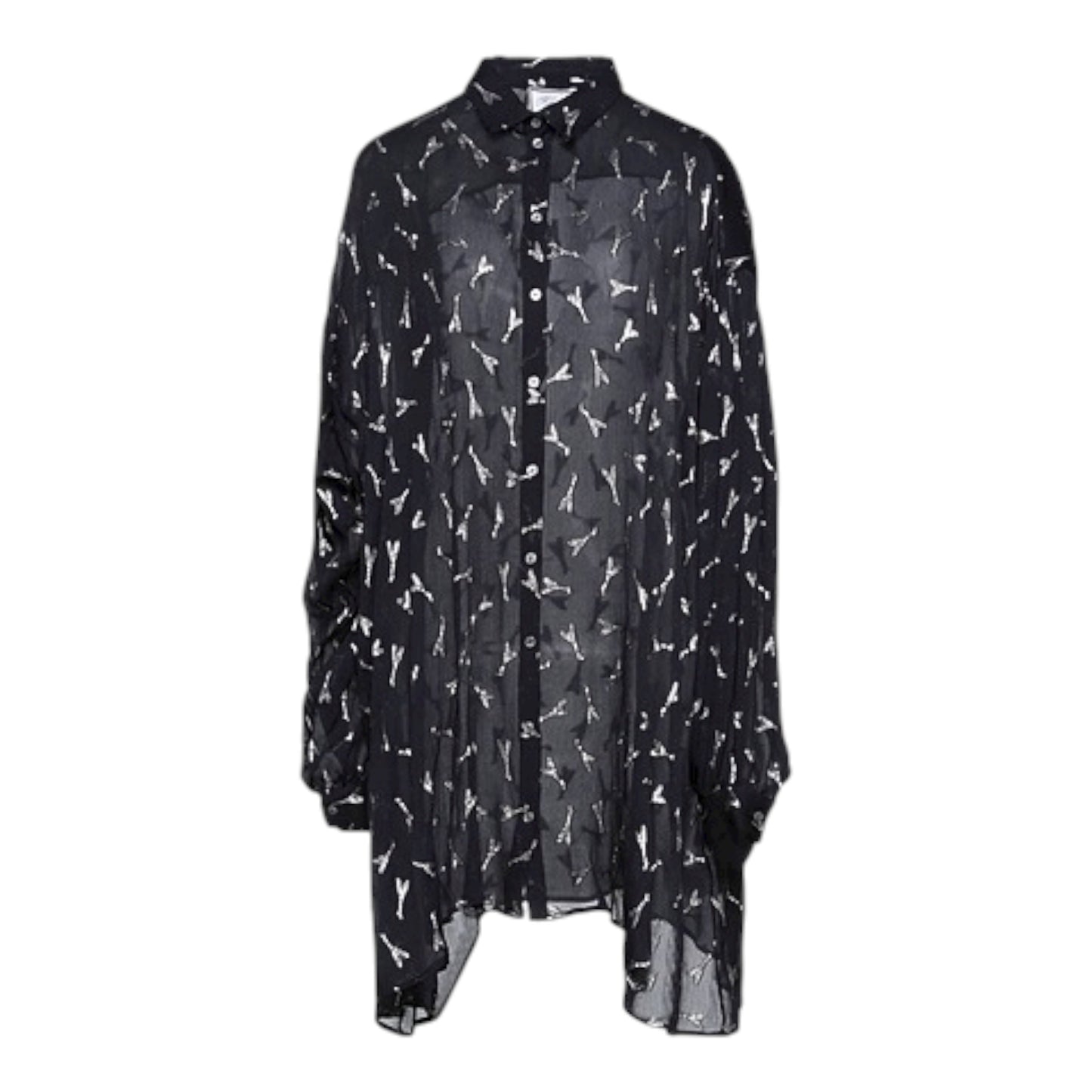 Sheer Shirt Dress size 38