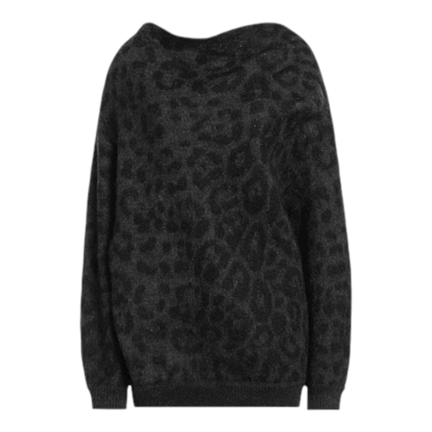 Mohair Leopard Sweater size Large