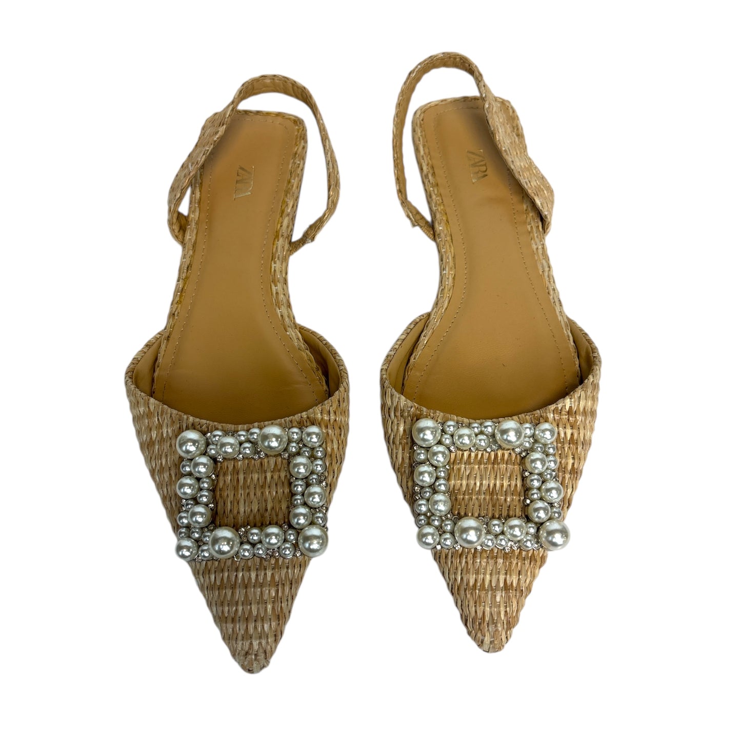 Embellished Pearl Slingback size 38