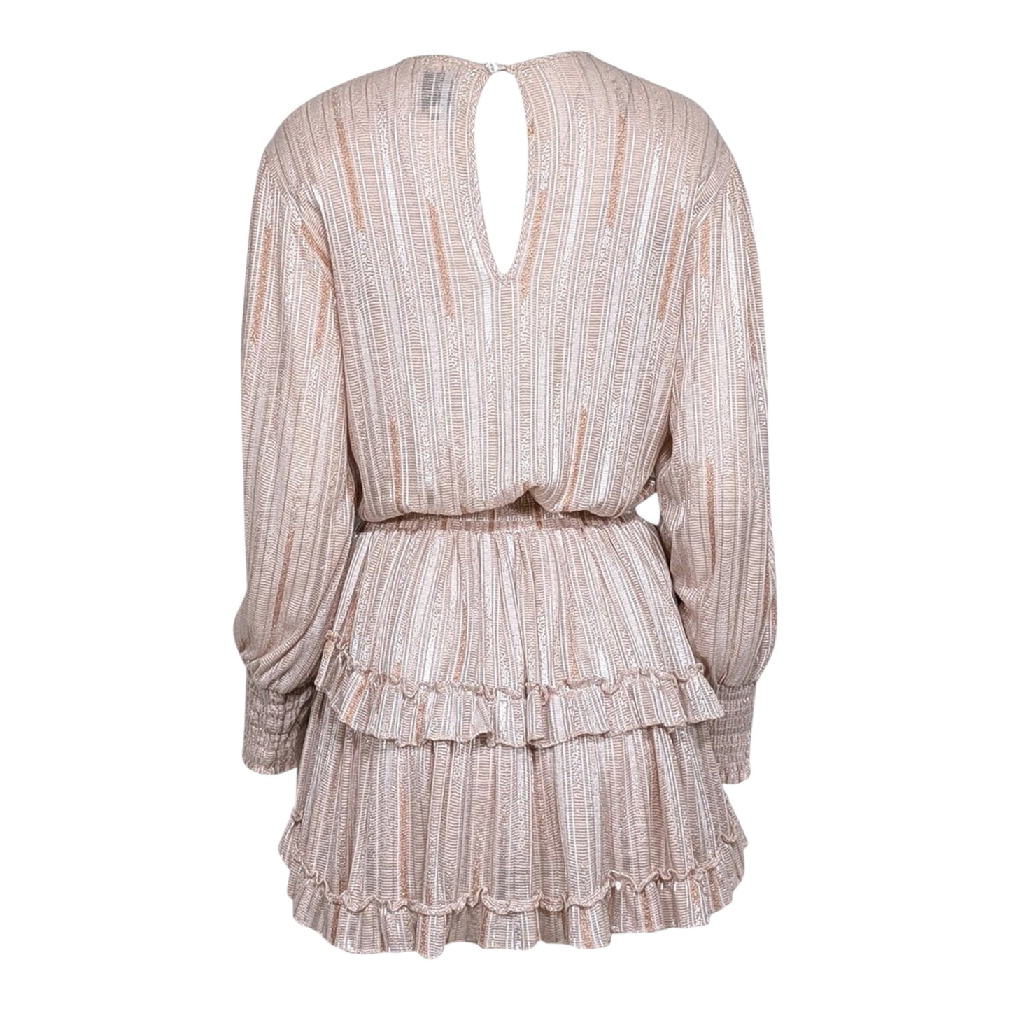 Metallic Striped Mini Dress size XSmall