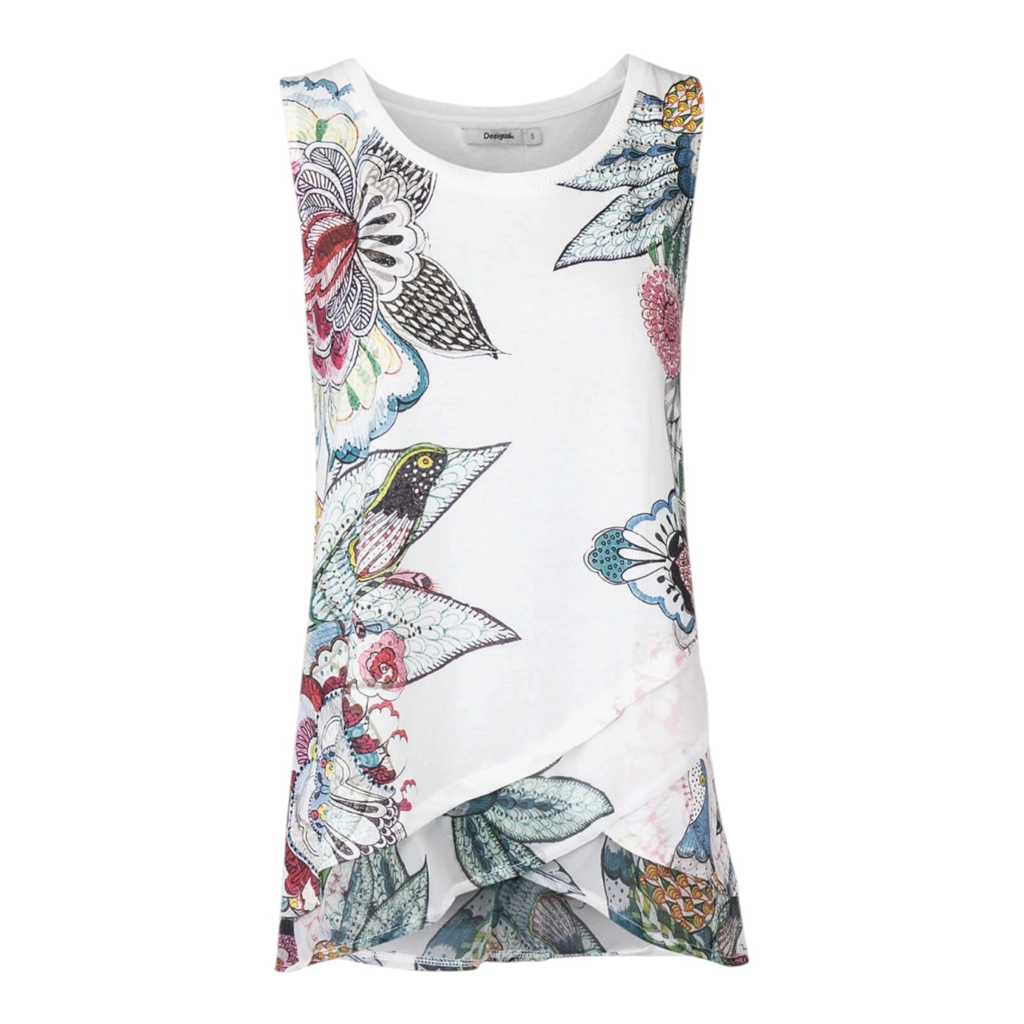 Bird Print Tank size Large